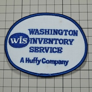 MH198 ワシントン インベントリー サービス ワッペン パッチ ロゴ WASHINGTON INVENTORY SERVICE