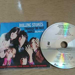 GERMANY-PRSS ドイツ盤 全銀レーベル through the past darkly / the rolling stones ローリング・ストーンズ