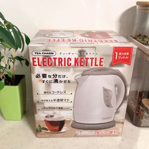 新品 電気 ケトル コードレス 1リットル 自動電源OFF