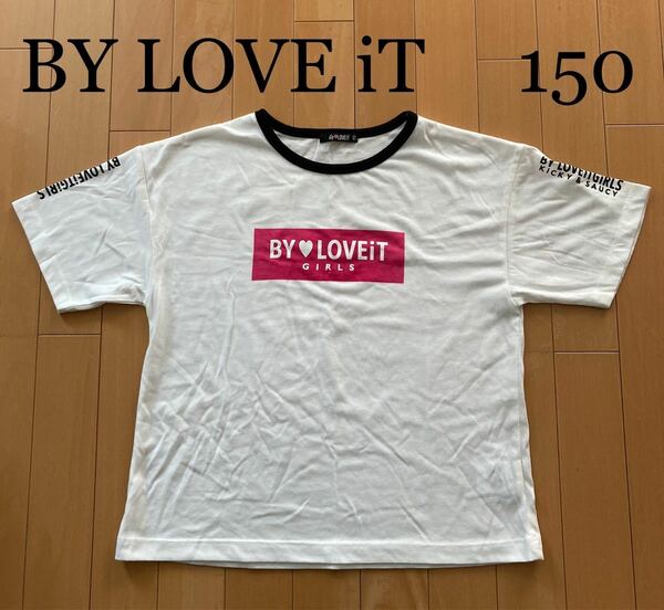 【by LOVEiT／バイラビット】Tシャツ／プリント／白／150