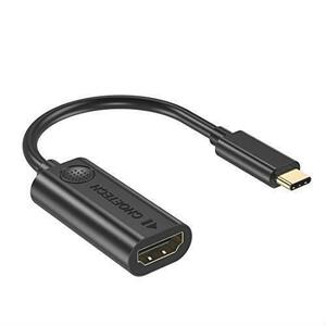 ＃E3　CHOETECH USB Type C HDMI 変換アダプター【4K/60Hz Thunderbolt 3】Apple iPad Pro,MacBook