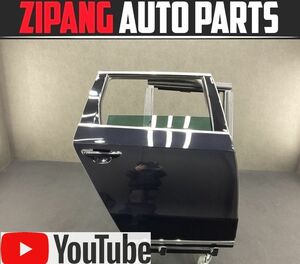 VW043 3C パサート ヴァリアント TSI ハイライン 右リア ドア ◆LC9X　ディープブラックPE ★変形なし【動画あり】◎ ★即決