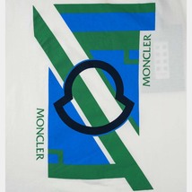 ◆レア・新品本物◆モンクレール ジーニアス MONCLER GENIUS 5 Graig Green Maglia T-shirt ロゴT 青 緑 L_画像4