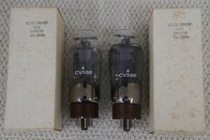 Valve Electronic バルブエレクトロニック CV586 (6L6互換) Mullard? Vacuumtube 真空管 2本セット (1118980)