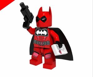 1体　デッドプールxバットマン　　マーベル　アベンジャーズ　ミニフィグ LEGO 互換 ブロック ミニフィギュア レゴ 互換 r