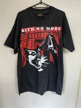 90'S FAITH NO MORE Tシャツ　バンドT ヴィンテージ サイズL 当時物　フェイスノーモア　USA製　ブロッカムタグ_画像1