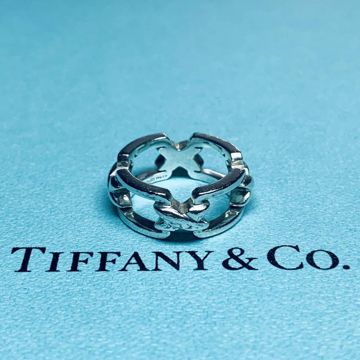 OLD TIFFANY オールド ティファニー ループ リング 14号 リング