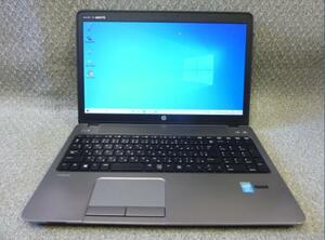 ★新品SSD120GB Win7・10 OS選択可 15.6” HP ProBook 450 G1 ★ 四代Core i5 4200M 2.50GHz/4GB/マルチ/無線/HD4600/HDMI/便利ソフト/1514