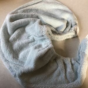  dry towel ... blue button type type 