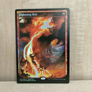 ★☆MTG 《イベント配布》【FOIL】【英】稲妻/Lightning Bolt[赤P]【Magicfest】★☆ 全ての商品同梱可能