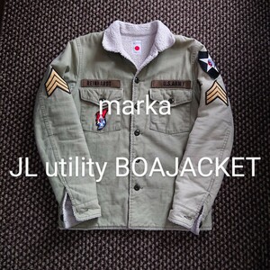 marka JL ユーティリティボアジャケット ジョンレノン マーカ ミリタリージャケット