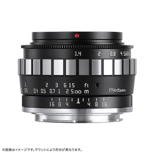 銘匠光学 TTArtisan 23mm f/1.4 C (富士フイルムＸ) (ブラック × シルバー) 単焦点レンズ
