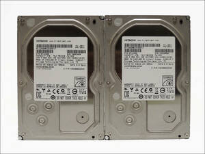 HITACHI 3.5インチHDD HDS5C3030ALA630 3TB SATA 2台セット #9363