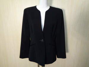 267*PINOVITO COLLECTION 1B formal jacket * size 11 black formal 1.. jacket poly- material shoulder pad entering ceremonial occasions 4B