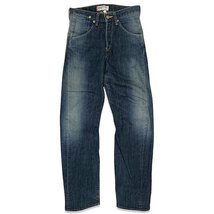 希少■LEVI'S (リーバイス) 00s日本製 3D ENGINEERED JEANS TIGHT エンジニアド ジーンズ 立体裁断 デニムパンツ W29 [00001-29]レッド_画像2