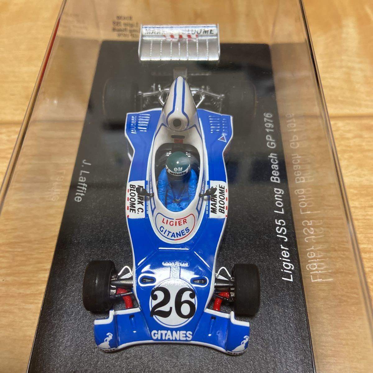 ケース スパーク 1/43 リジェ JS5 J.ラフィー ロングビーチGP 1976