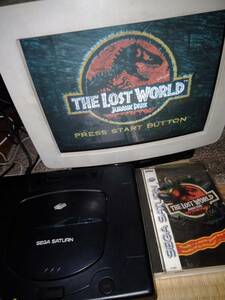 ジャンク品/海外/北米/セガSATURN The Lost World: Jurassic Parkロスト・ワールド ジュラシック・パーク