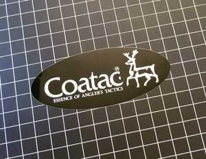 Coatac　Sticker コータック　コアタック　ステッカー　シール スモール 小サイズ/トラウト　サーモン　fry　フライ　スプーン　渓流