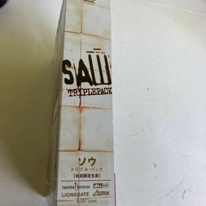 SAW DVD3枚（初回限定生産）値下げ