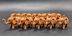 ハンドメイド アクリルパーツ 象 ビーズ10個セット