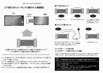 ホンダ テレビキット ナビキット TVが見られてナビも操作できるキット VXM-195VFi / VXM-195VFEi / VXM-197VFNi / VXM-197VFEi_画像4