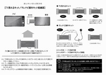 トヨタ ダイハツ TVが見られてナビも操作できるキット NSCP-W61 / NSCP-W64_画像4