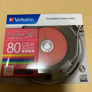 未使用　CD-Rオーディオ録画用　10枚パック　三菱ケミカルメディア