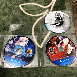 PS4中古ソフトケース無し ペルソナ3ダンシングムーンナイト ペルソナ5ダンシングスターナイト ペルソナ5 3本セット