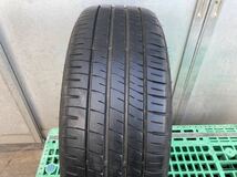 2019年 DUNLOP 215/45R18 ENASAVE EC204 バリ山サマタイヤ1本、7.84mm、エア済み_画像1