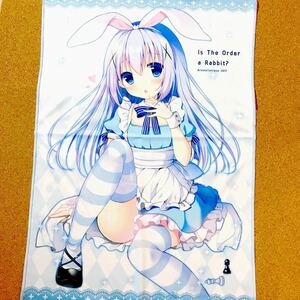 【送料無料】香風 智乃 チノ A3 マイクロファイバー タオル ご注文はうさぎですか? ごちうさ