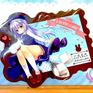 【送料無料】 ご注文はうさぎですか? ごちうさ チノ 香風 智乃　マグネット シート 8.5×10cm