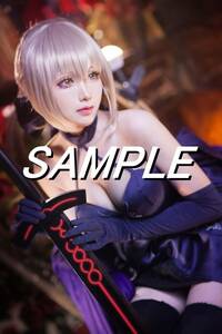 【CP-225　FGO　アルトリア・ペンドラゴン　05】　L判写真10枚　海外コスプレ　Cosplay photo　10sheets　Fate Grand Order