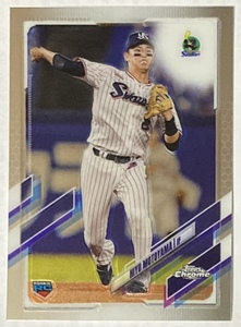 2021 Topps Chrome Npb 元山飛優 ヤクルト No.45 レギュラー RC