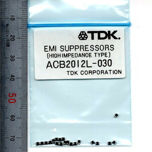 電子部品 TDK EMC/EMI対策部品 ACB2012L-030 20個 30Ω(100MHz) 0.3Ω 500mA 2012サイズ チップインダクタ SMD ノイズ対策