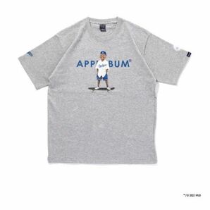 アップルバム　applebum “LA Dodgers Boy” T-shirt グレー