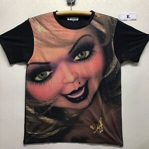 新品 チャッキー の花嫁 ティファニー Tシャツ Lサイズ 管3510 半袖 チャイルドプレイ