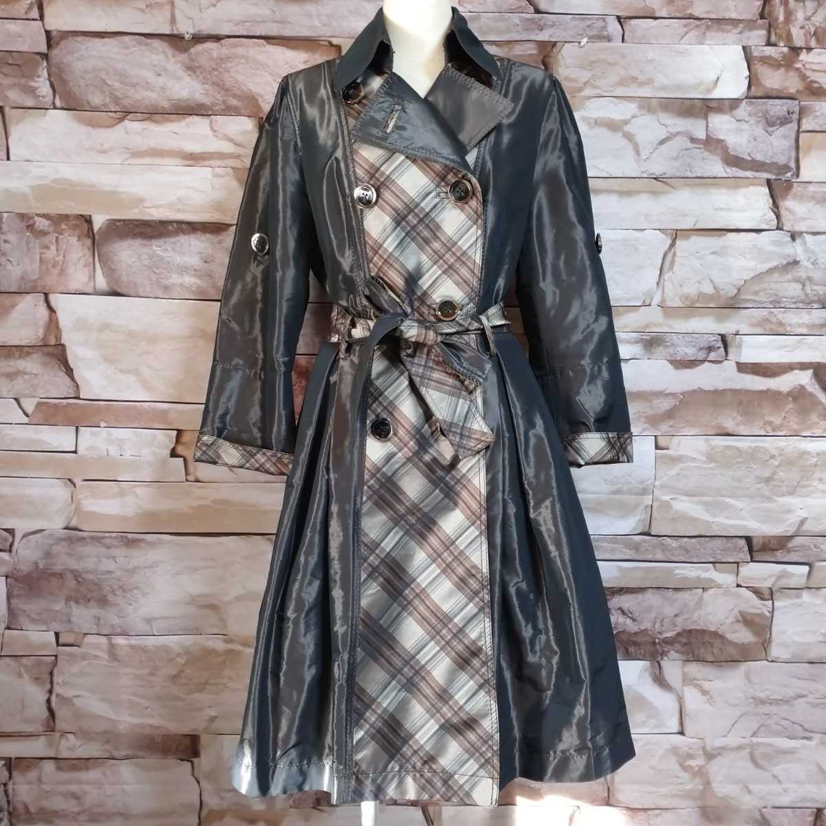 美品 伊太利屋 italiya 魔女 ナイロン コート サイズ 9 M 新しい