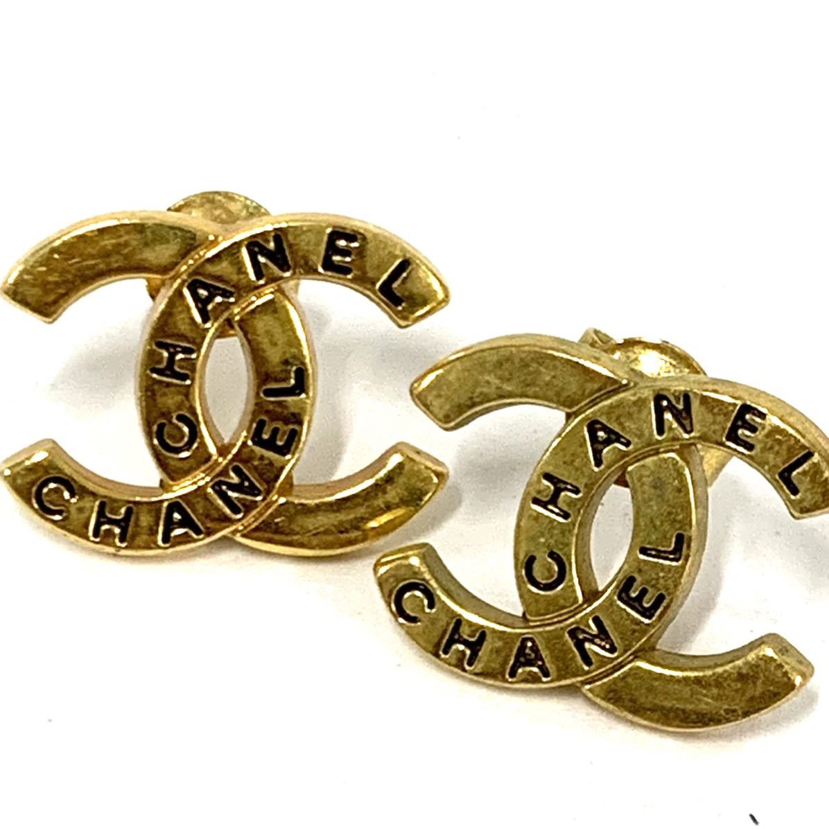 vintage CHANEL ピアス #10-