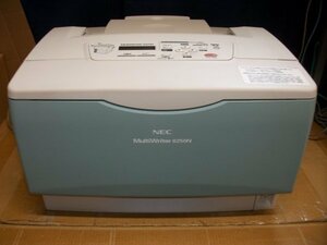 ●【ジャンク】中古レーザープリンタ【NEC MultiWriter 8250N】残量不明トナー付き ●