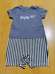 ベビー服 ベビー用品 半袖ロンパース ロンパース 半袖 90cm