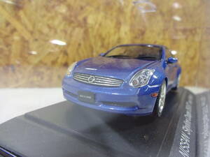 0219-4　1/43　EBBRO　ニッサン　スカイラインクーペ350GT　ブルーM　