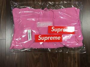 21AW FW Sサイズ 新品 Supreme Box Logo Hooded Sweatshirt Pink シュプリーム ボックスロゴ スウェット ピンク パーカー フーディー