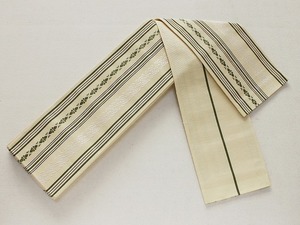 男性用正絹博多献上角帯　H9977-11　送料無料 両面使用できる帯　男帯　日本製　本場筑前博多織