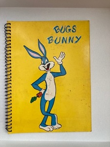 バッグス・バニー（Bugs Bunny）　スパイラルノート　　セイカノート　　昭和５０年頃モノ　　レア品　昭和レトロ
