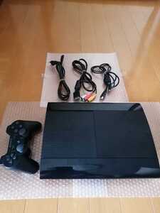 良品 PS3本体 PlayStation3 PS3 500GB CECH-4300C プレイステーション3 SONY 動作確認済 最新アップデート済 数本ダウンロード済