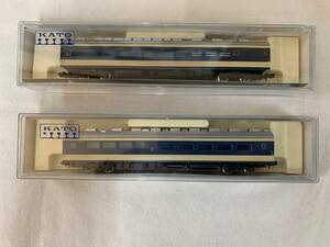 まとめて　2両セット　KATO　N-GAUGE　4084-1　サシ581　583系　交直両用特急形寝台電車　鉄道　電車②