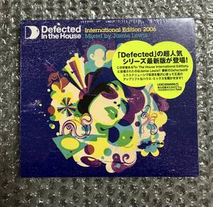 b84 新品未開封 Jamie Lewis Defected In The House - International Edition 2006 Electronic House, Deep House MIC-CD 国内盤