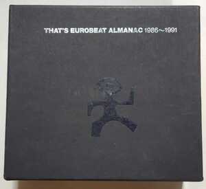  Thats * euro beat ежегодник 1986~1991[THAT*S EUROBEAT ALMANAC 1986~1991]4 листов комплект BOX