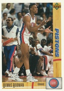 1991-92 Upper Deck Dennis Rodman 185