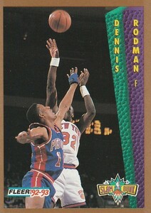 1992-93 Fleer Dennis Rodman 289